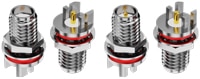 GCT RFPC-SMA31/SMA32 IP67 Rated End Launch SMA Connectors Image of GCT RFPC-SMA31/SMA32 IP67 Rated End Launch SMA Connectors