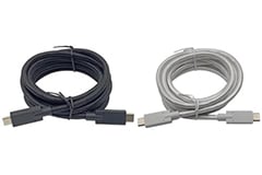 USBCE5ABR Series Braided USB-C® to USB-C with 5 A E-marker Image of Globtek USBCE5ABR Series Braided USB-C® to USB-C with 5 A E-marker