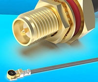 GCT's MHF5L Cable Assemblies Image of GCT's MHF5L Cable Assemblies