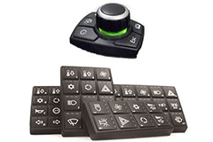 Image of Grayhill's 3K and 3J CANbus Keypads and Joysticks