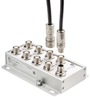 HARTING M12 8-Port Fast Ethernet Switch Image of HARTING M12 8 Port Fast Ethernet Switch