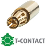 Harwin's Datamate T-Contact Female Power Contacts Image of Harwin's Datamate T-Contact Female Power Contacts