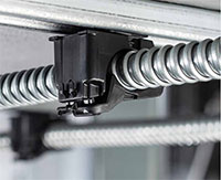 HellermannTyton’s Quick2Clamp ratchet clamps Image of HellermannTyton’s Quick2Clamp ratchet clamps