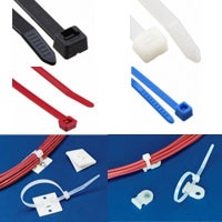 HellermannTyton's T-Series Cable Ties and Mounts Image of HellermannTyton's T-18 - T-250 Series Cable Ties and Mounts