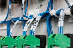 Image of HellermannTyton TabTags™ Self-Laminating Labels