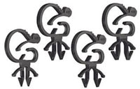 Heyco SBC Clip – Bi-Directional, Oval Hole Mount Image of Heyco SBC Clip – Bi-Directional, Oval Hole Mount