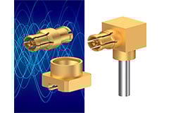 Connecteurs et adaptateurs coaxiaux RF SMPM Image of Huber+SuhnerSMPM RF Coaxial Connectors and Adapters