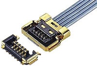 I-PEX CABLINE®-UY Receptacle and Harness Abbildung: Steckverbinder und Kabelbaum CABLINE®-UY von I-PEX