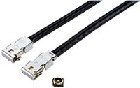 I-PEX MHF® 4L LK Receptacle and Harnesses Image des faisceaux de câbles et des prises MHF® 4L LK d'I-PEX