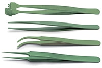 Ideal-tek's PTFE Coated Tweezers Image de la brucelle à revêtement PTFE d'Ideal-tek