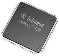 Infineon TRAVEO™ T2G 32-bit Arm® Cortex® MCU for Body Electronics תמונה של Infineon TRAVEO™ T2G 32-Bit Arm® Cortex® MCU עבור אלקטרוניקה של גוף-רכב