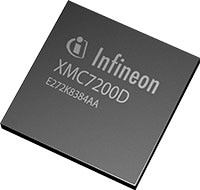 Infineon's XMC7000 32-bit Arm® Cortex®-M7 Industrial Microcontroller Image du microcontrôleur industriel Arm® Cortex®-M7 32 bits XMC7000 d'Infineon
