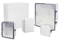 Integra Enclosures Premium Series Polycarbonate Enclosures Image of Integra Enclosures Premium Series Polycarbonate Enclosures