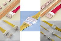 JST XA Series Connectors Image des connecteurs série XA de JST