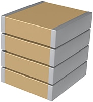 KEMET's KC-LINK™ with KONNEKT™ Technology Surface Mount Capacitors Billede af KEMET's KC-LINK™ med KONNEKT™-teknologi Overflademonterede kondensatorer