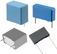 KEMET's MKP Metallized Film Pulse Capacitors Immagine dei condensatori a impulsi a film metallizzato MKP di KEMET