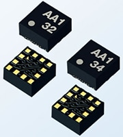 ROHM Kionix KX132-1211/KX134-1211 High-Accuracy Accelerometers Image des accéléromètres Kionix haute précision KX132-1211/KX134-1211 de ROHM