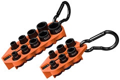 Set di bussole resistenti agli urti Grab-And-Go Image of Klein Tools Grab-And-Go Impact Socket Sets