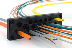 Image of LAPP's SKINTOP® Multi Cable Management System