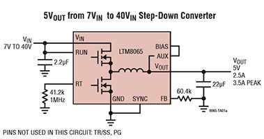 "Step-Down Converter" Diagram “降压转换器”原理图图片