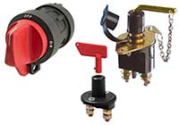 Littelfuse Manual Battery Disconnect Switches Image des sectionneurs batterie manuels de Littelfuse