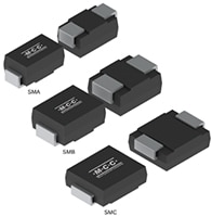 MCC Enhanced Automotive-Grade TVS Diodes Image of MCC Enhanced Automotive-Grade TVS Diodes