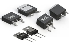 Automobiltaugliche 1200-V-SiC-Schottky-Dioden-Gleichrichter in verschiedenen Gehäusegrößen Image of MCC SiC Schottky Diode Series 1200 V Automotive-Grade SiC Rectifiers in Various Package Sizes