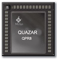 Peraso QUAZAR™ QPR4™ 576 Mb and QPR8™ 1 Gb Memory Image of MoSys QUAZAR QPR4 Memory IC