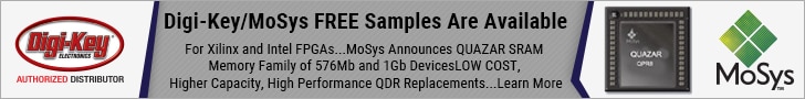Peraso QUAZAR™ SRAM Memory Samples Banner Image of MoSys QUAZAR SRAM Memory Samples Banner