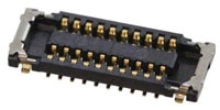 Molex's SlimStack™ 0.40 mm Pitch Board-to-Board Connectors Image of Molex's SlimStack™ 0.40 mm Pitch Board-to-Board Connectors