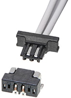 Molex Zero-Hachi Connector and Cable Assemblies Image of Molex's Zero-Hachi Connector System