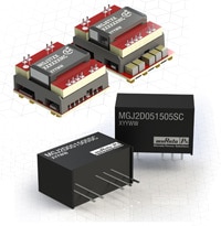 Murata Power Solutions' MGJ Series DC-DC Converters IGBT and MOSFET Gate Drivers Image des circuits d'attaque de grille MOSFET et IGBT de convertisseurs CC/CC série MGJ de Murata Power Solutions