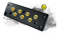 Ex-Rated Modular Cable Entry System for Hazardous Locations Image of Murrplastik Ex-Rated Modular Cable Entry System for Hazardous Locations