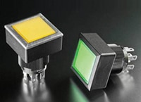 NKK Switches' YB2 Series Pushbutton Switches YB2 Series Pushbutton Switches