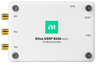 NI Ettus USRP B206mini-i Compact Power for Wireless Innovation Image of NI Ettus USRP B206mini-i Compact Power for Wireless Innovation