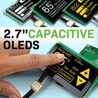 Newhaven's 2.7” Touch OLED Displays Image of Newhaven's 2.7” Touch OLED Displays