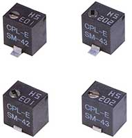Nidec Components  SM-42/SM-43 Series Potentiometers Image of Nidec Components  SM-42/SM-43 Series Potentiometers