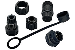 Connecteurs circulaires à verrouillage à baïonnette CAVALIER™ image of NorComp CAVALIER™ Bayonet Latching Circular Connectors