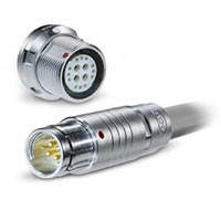 ODU MINI-SNAP® F Series Push-Pull Finger Locking Connectors Image of ODU MINI-SNAP® F Series Push-Pull Finger Locking Connectors
