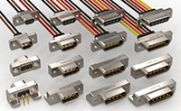 Omnetics Power Micro-D Connectors Omnetics 電源 Micro-D 連接器的圖片