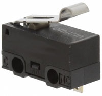 Omron D2F Ultra Mini Unsealed Switch Image of Omron D2F Ultra Mini Unsealed Switch