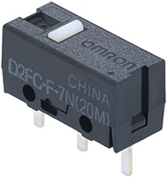 Omron Electronics Inc-EMC Div D2FC Ultra Subminiature Switch Image of Omron Electronics Inc-EMC Div D2FC Ultra Subminiature Switch