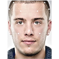 Omron's Facial Recognition Camera Image des caméras de reconnaissance faciale d'Omron