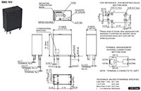 Omron's G8G-1SV Diagram Abbildung: G8G-1SV von Omron - Diagramm