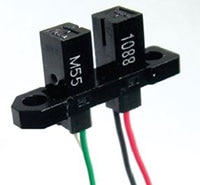 Omron's Pre-wired Slot Sensor EE-SX-11 Series Image of Omron Prewired Slot Sensor EE-SX-11 Series
