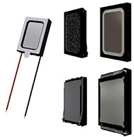 PUI Audio's AS01508/AS01808 Series Micro Speakers Image of PUI Audio AS01508/AS01808 Series Microspeakers