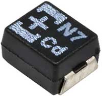 Panasonic POSCAP TDC Series Polymer Tantalum Solid Capacitors Image of Panasonic POSCAP TDC Series Polymer Tantalum Solid Capacitors