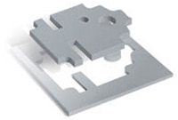 Parker Chomerics THERM-A-GAP™ PAD 80LO Thermally Conductive Gap Filler Pads Image of Parker Chomerics THERM-A-GAP™ PAD 80LO Thermally Conductive Gap Filler Pads