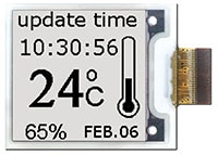 Pervasive Displays' Aurora Mb E-paper Display Image of Pervasive Displays' Aurora Mb E-paper Display