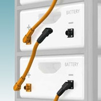 Phoenix Contact Battery Pole Connectors Billede af Phoenix Contact's batteri-polstik